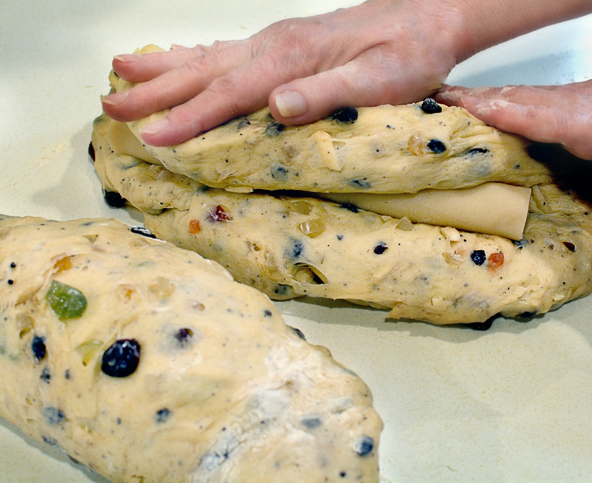 My Stollen With Almond Paste